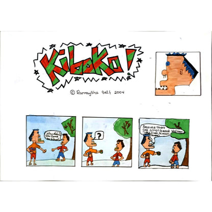 Rumaytha Seif 29x21cm Orijinal Karikatür BOD05876