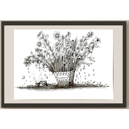 Ahmad Ali 35x25cm Orijinal Karikatür BOD05884