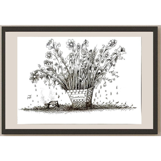 Ahmad Ali 35x25cm Orijinal Karikatür BOD05884