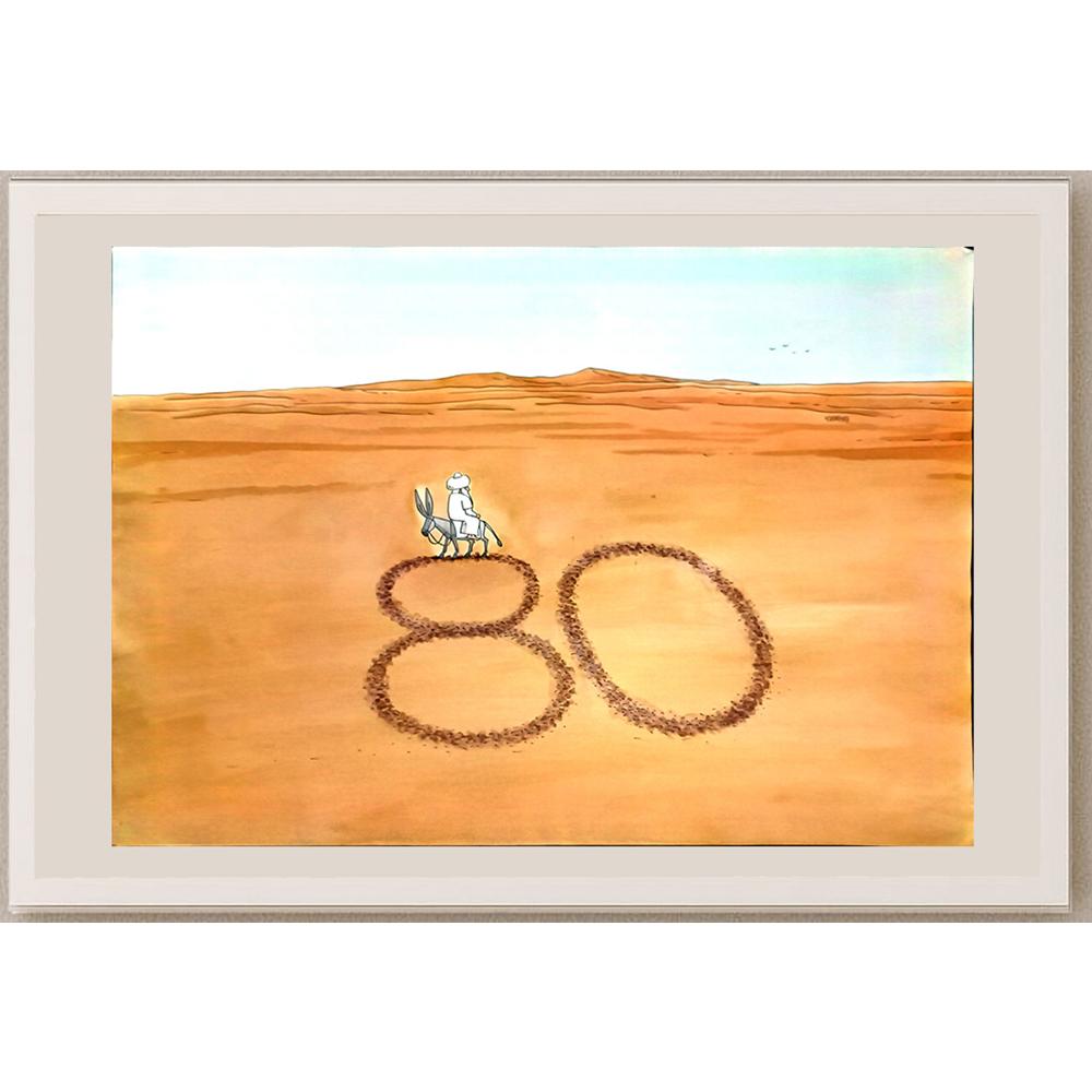 Lubomir Kotrha 43x30cm Orijinal Karikatür BOD05892