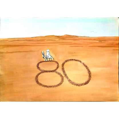 Lubomir Kotrha 43x30cm Orijinal Karikatür BOD05892