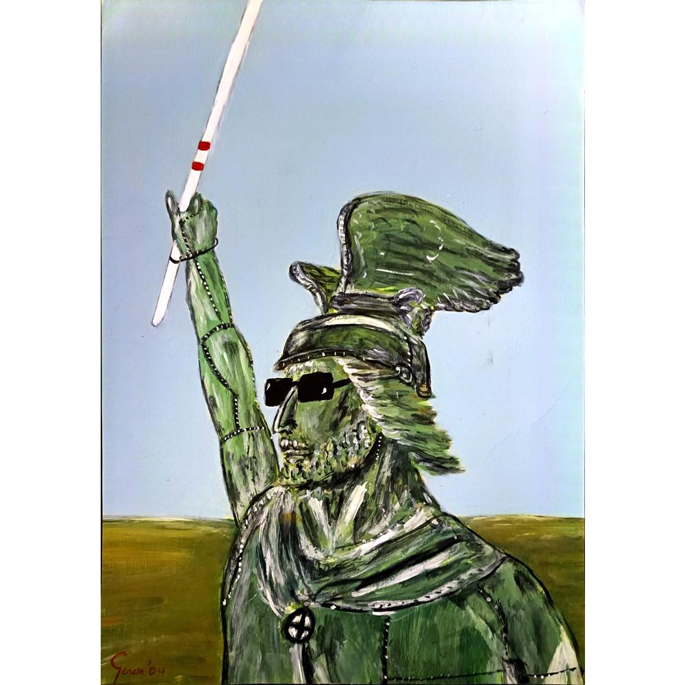 Gerda De Jong 43x30cm Orijinal Karikatür BOD05895