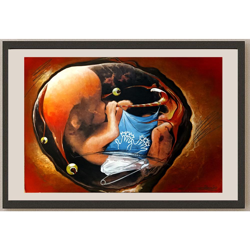 Willem Rasing 43x30cm Orijinal Karikatür BOD05907