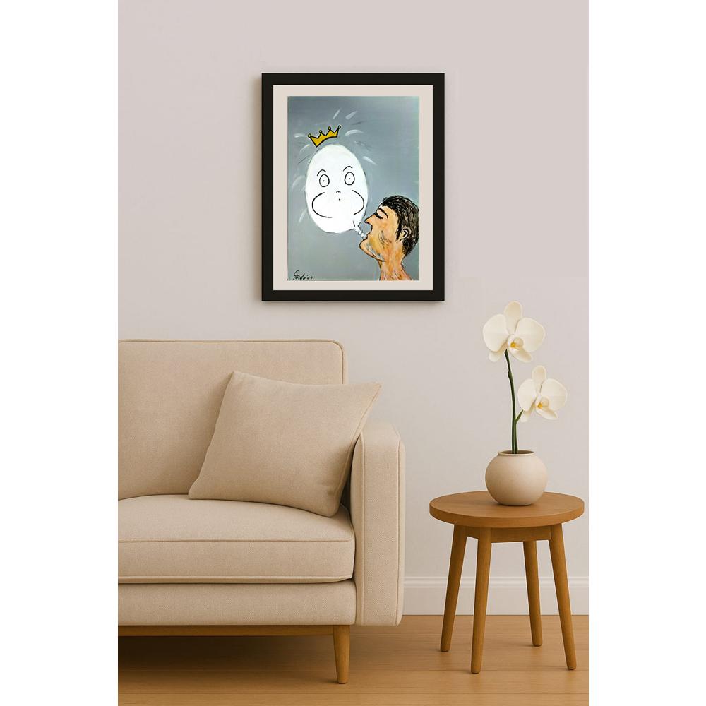 Gerda De Jong 29x21cm Orijinal Karikatür BOD05915