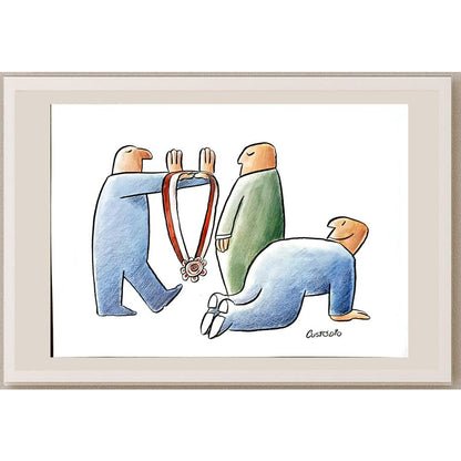Jose Custodio Rosa Filho 29x21cm Orijinal Karikatür BOD05917