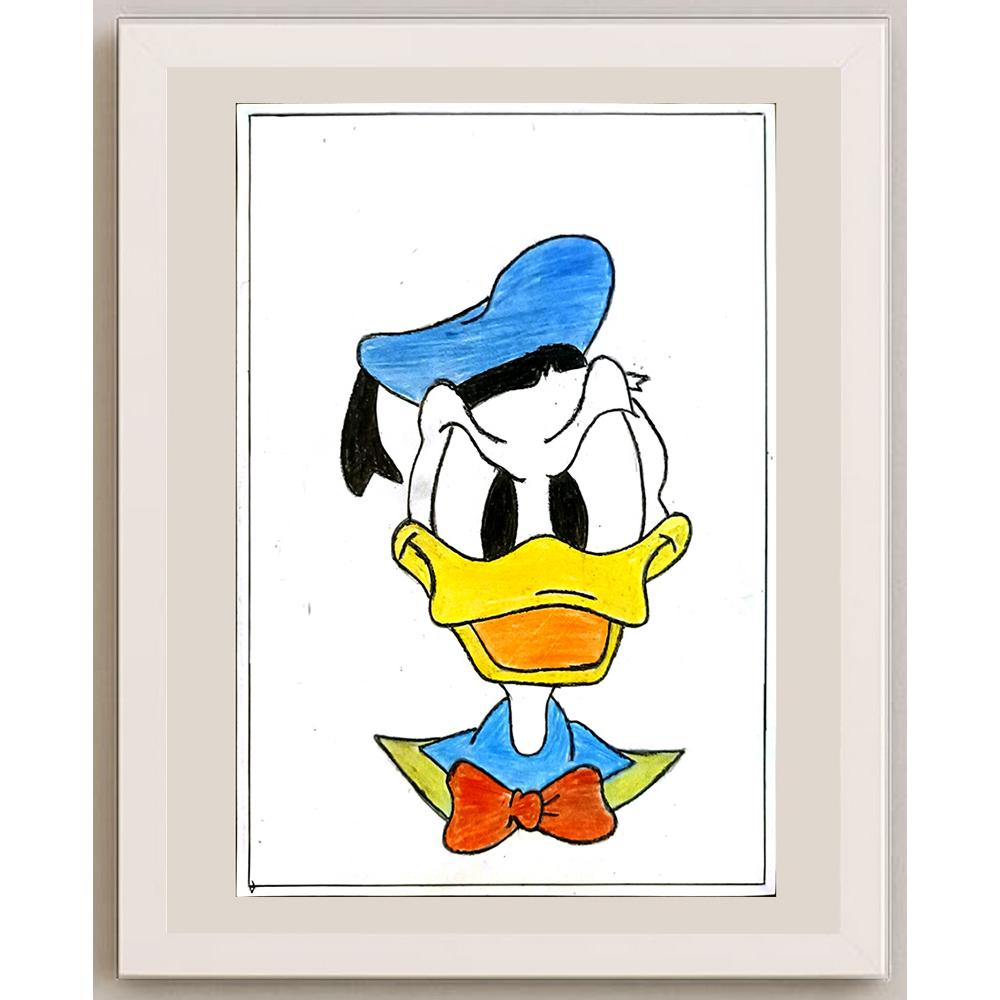 Sahar Salah Elazah 29x21cm Orijinal Karikatür BOD05923