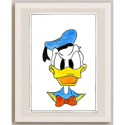 Sahar Salah Elazah 29x21cm Orijinal Karikatür BOD05923