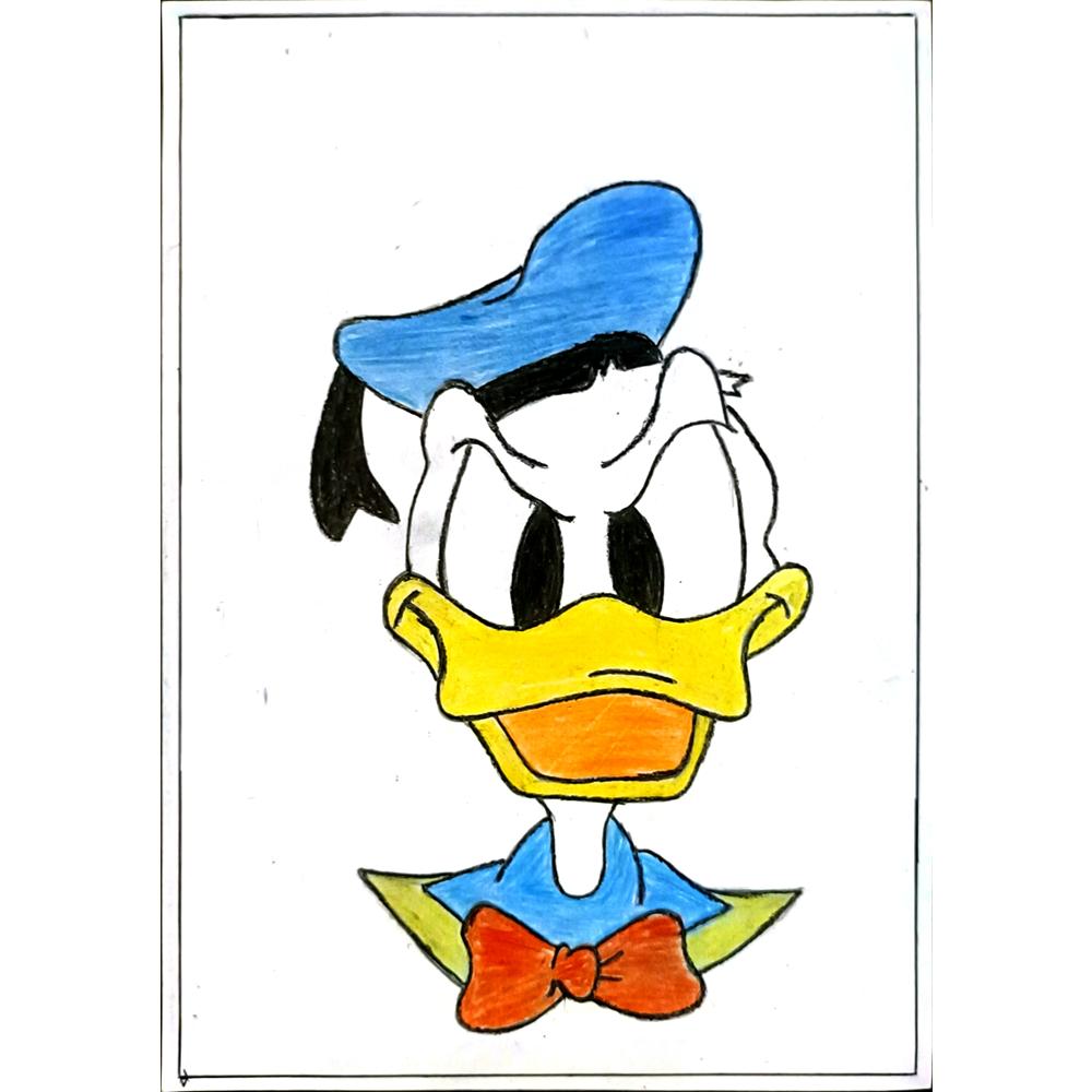 Sahar Salah Elazah 29x21cm Orijinal Karikatür BOD05923