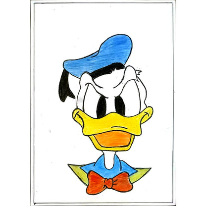 Sahar Salah Elazah 29x21cm Orijinal Karikatür BOD05923