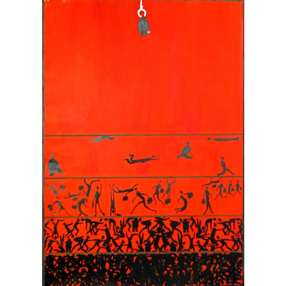 Xu Li 29x21cm Orijinal Karikatür BOD05934