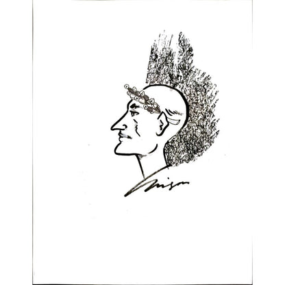Numair Abbas 29x21cm Orijinal Karikatür BOD05938