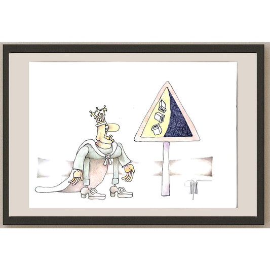 Zeljko Pilipovic 29x21cm Orijinal Karikatür BOD05944