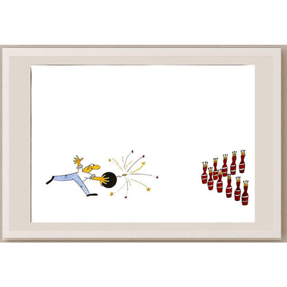 Dechko Nikolov 29x21cm Orijinal Karikatür BOD05949