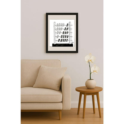 Mileta Miloradovic 22x20cm Orijinal Karikatür BOD05950