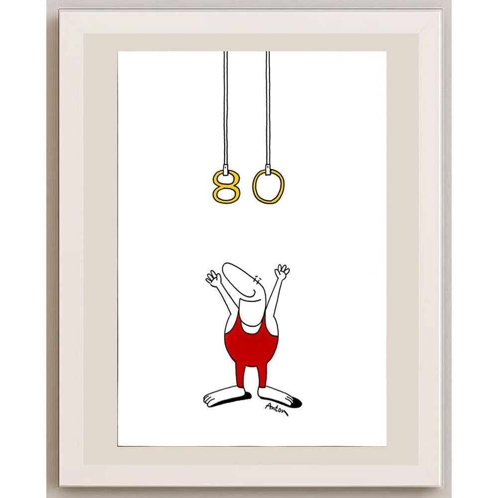 Anton Kotreba 29x21cm Orijinal Karikatür BOD05956