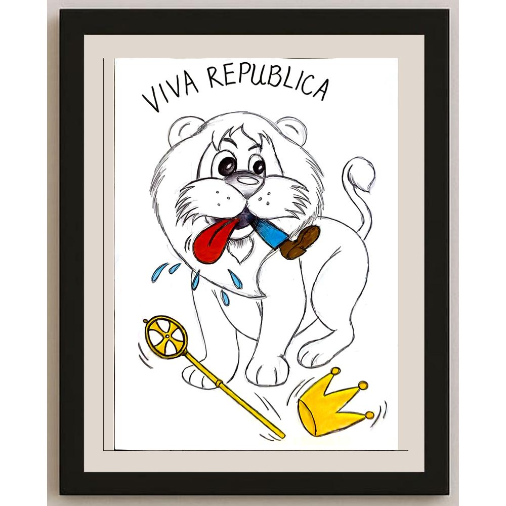 Vladislav Plamenov Mihaylov 29x21cm Orijinal Karikatür BOD05978
