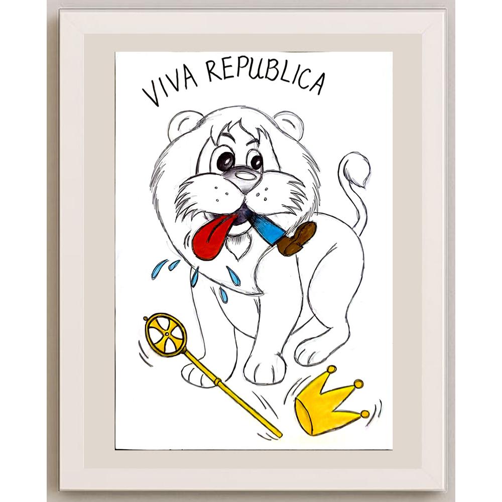 Vladislav Plamenov Mihaylov 29x21cm Orijinal Karikatür BOD05978