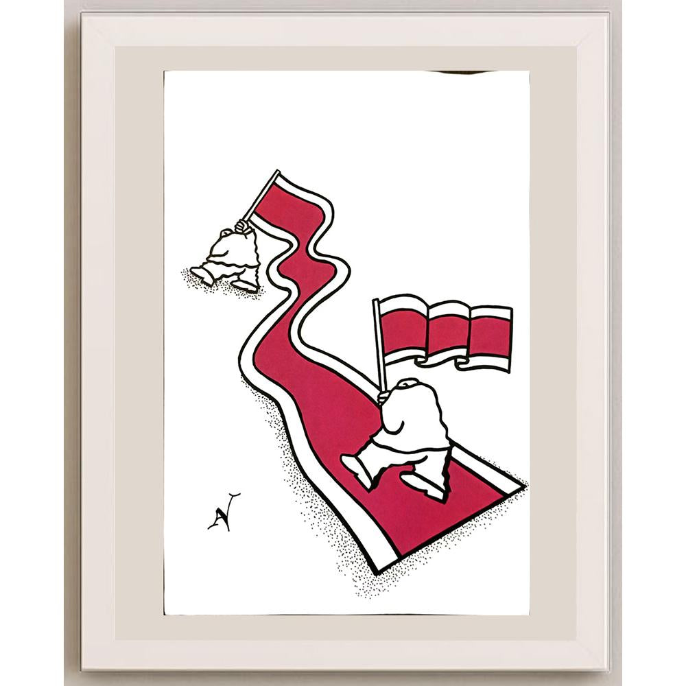 Andrey Sejan 29x21cm Orijinal Karikatür BOD05993