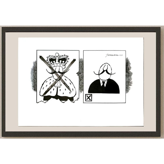 John England Orijinal Karikatür BOD06003