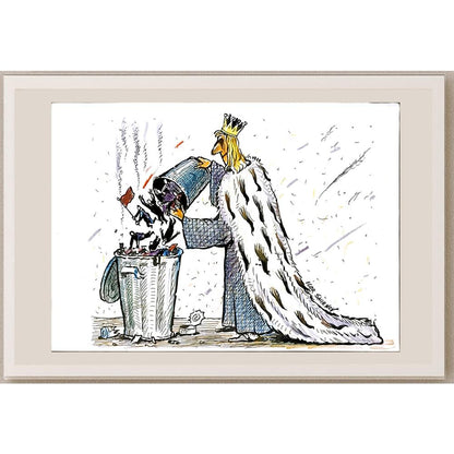 Igor Smirnov 29x21cm Orijinal Karikatür BOD06025