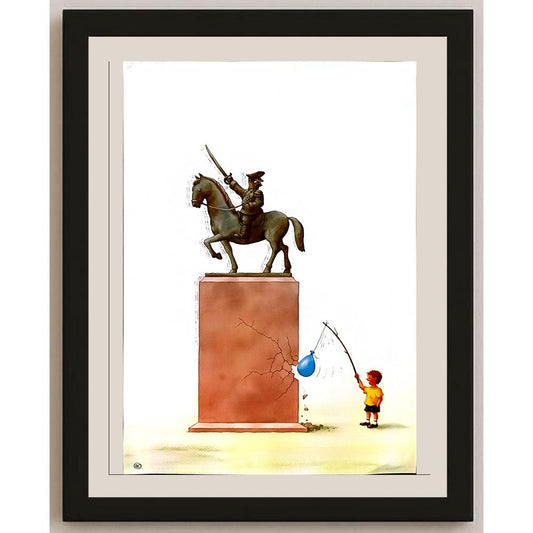 Yuri Ochakovski 43x30cm Orijinal Karikatür BOD06033