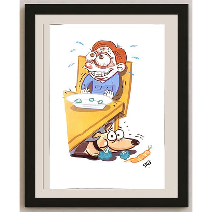 Fabio Silva 43x30cm Orijinal Karikatür BOD06035