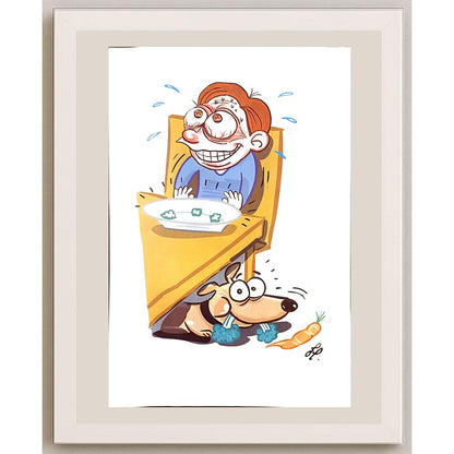 Fabio Silva 43x30cm Orijinal Karikatür BOD06035