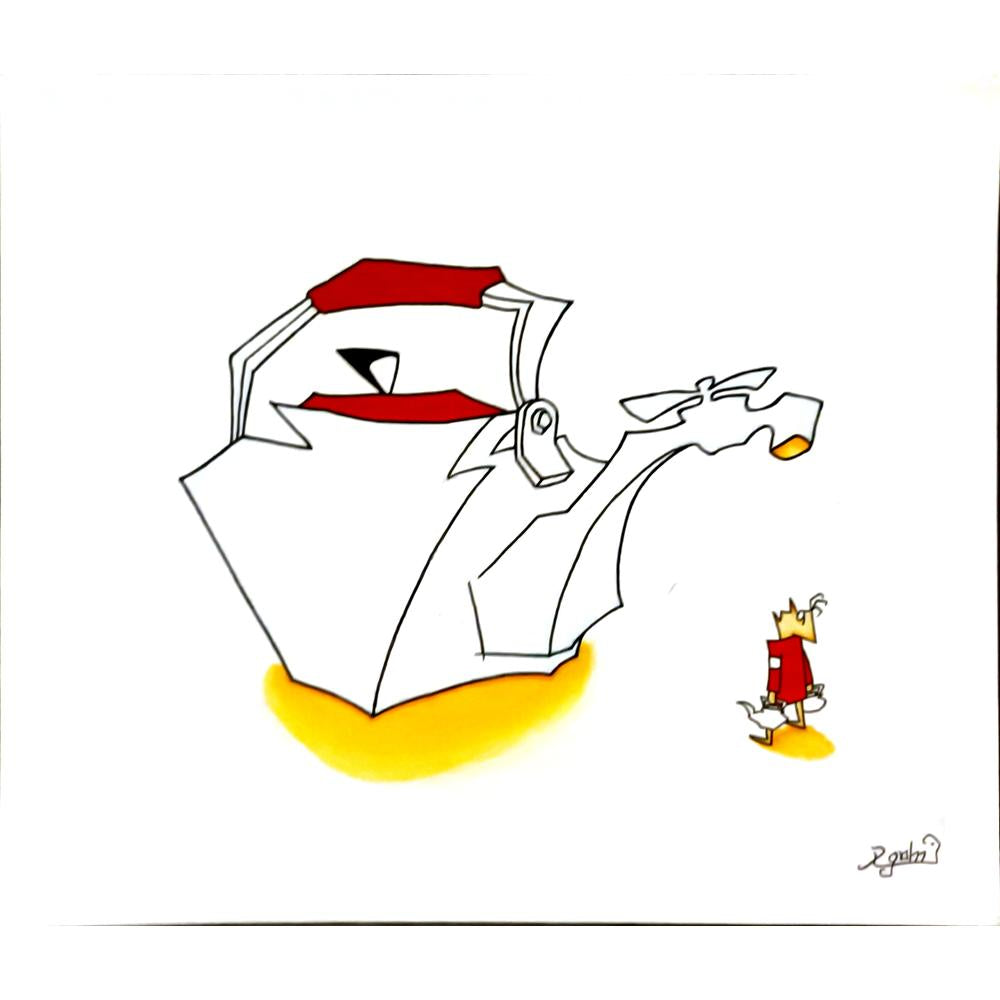 Lee Dae Ho 33x28cm Orijinal Karikatür BOD06036