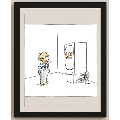 Milan Licina 30x30cm Orijinal Karikatür BOD06041