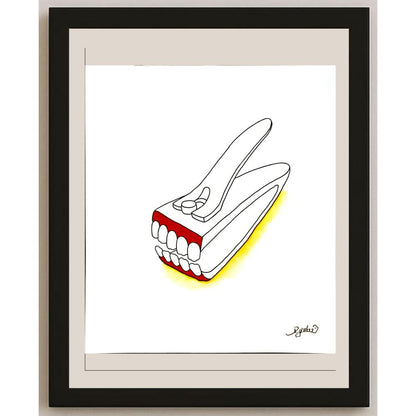 Lee Dae Ho 33x28cm Orijinal Karikatür BOD06042
