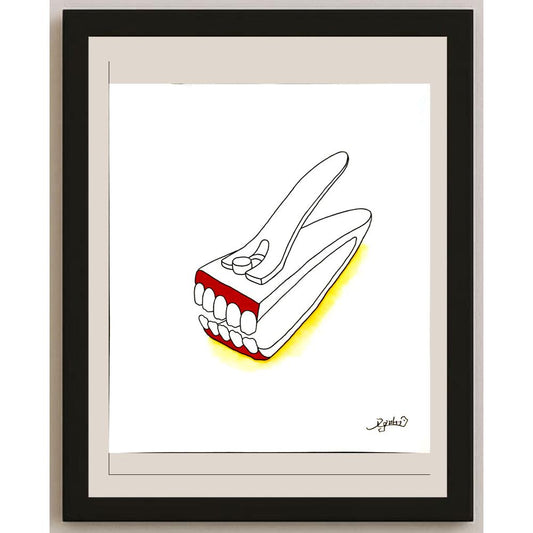 Lee Dae Ho 33x28cm Orijinal Karikatür BOD06042