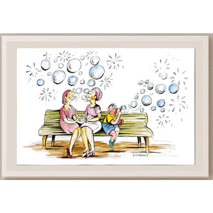 Oleksiy Kustovskiy 35x25cm Orijinal Karikatür BOD06057