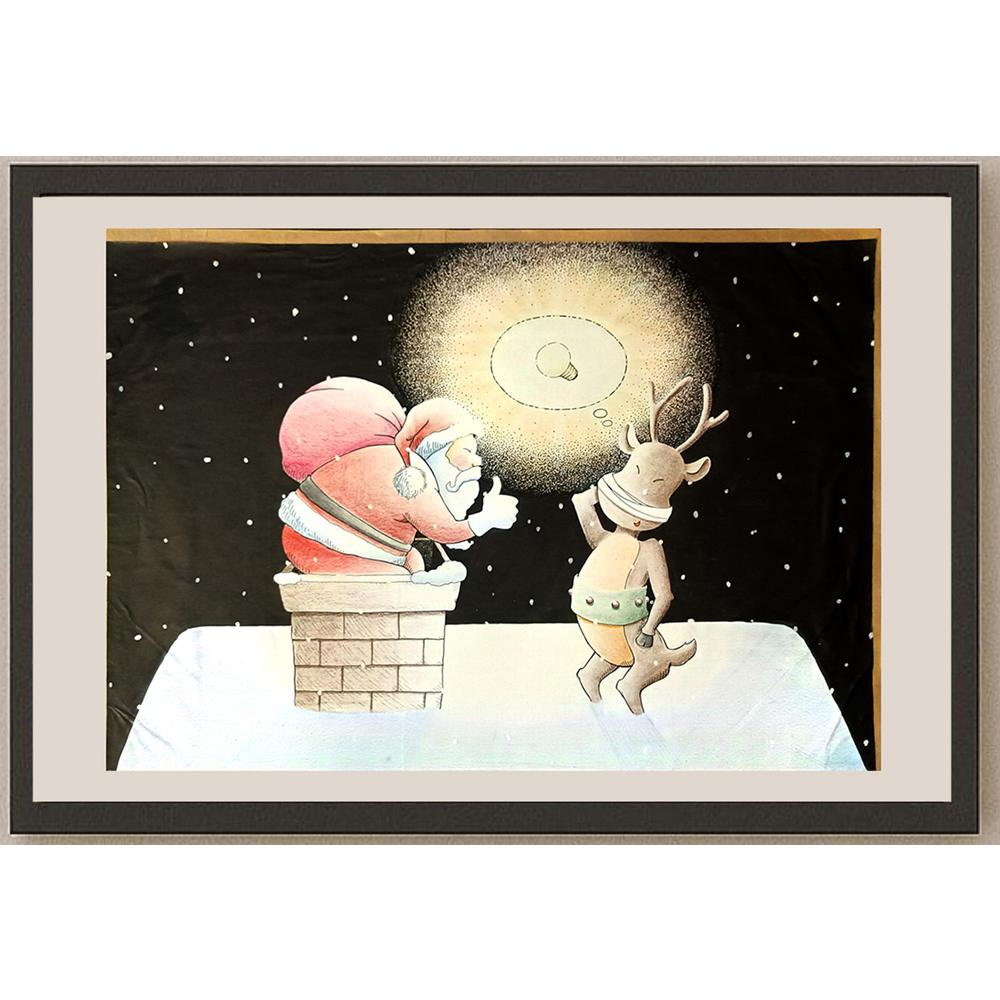 Eun Young Kim 43x30cm Orijinal Karikatür BOD06059