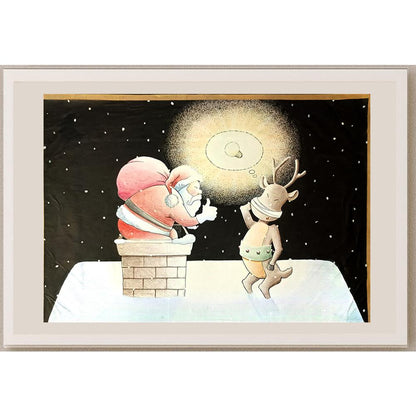 Eun Young Kim 43x30cm Orijinal Karikatür BOD06059