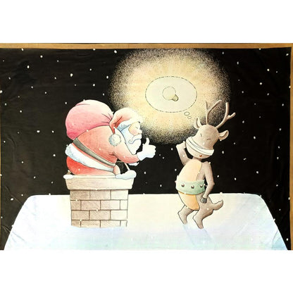 Eun Young Kim 43x30cm Orijinal Karikatür BOD06059