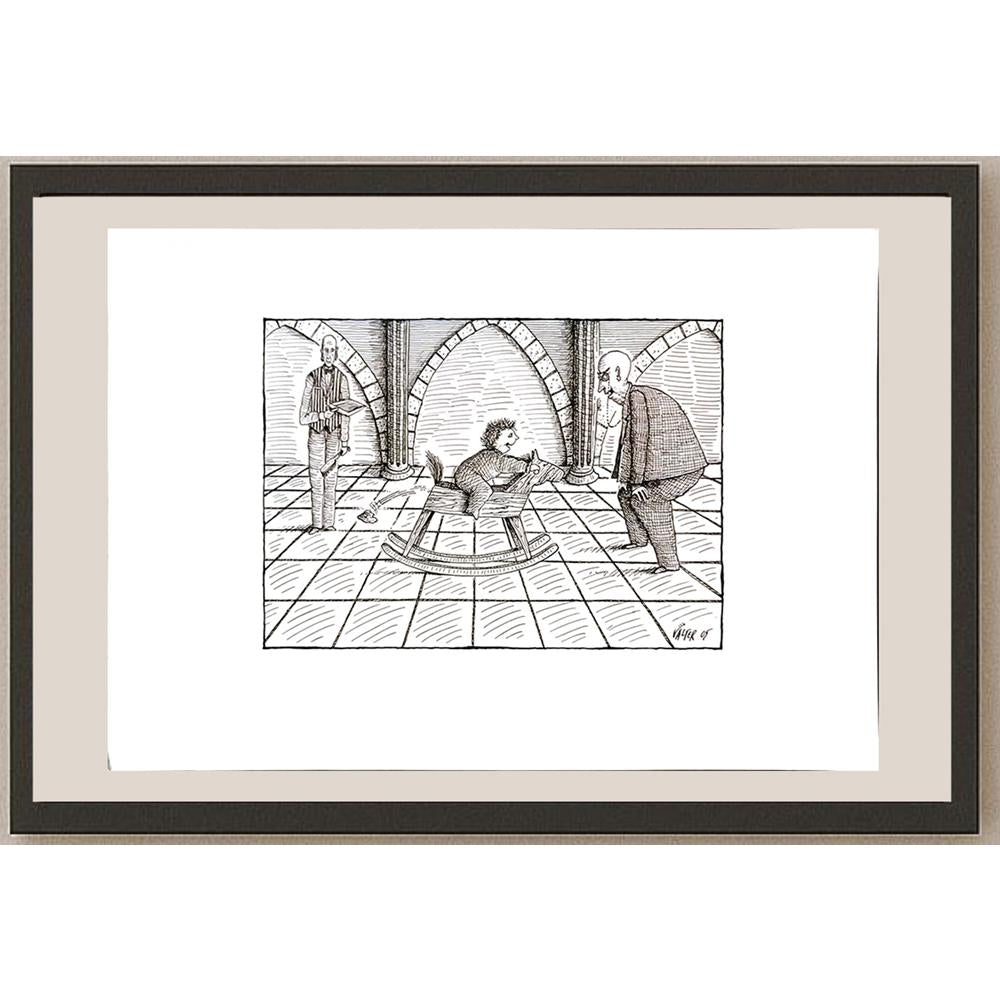 Jano Valter 43x30cm Orijinal Karikatür BOD06061
