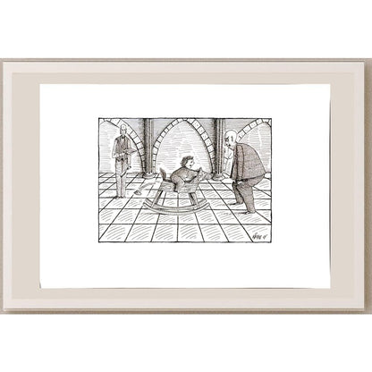 Jano Valter 43x30cm Orijinal Karikatür BOD06061