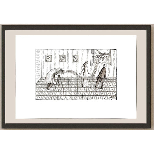 Jano Valter 43x30cm Orijinal Karikatür BOD06062