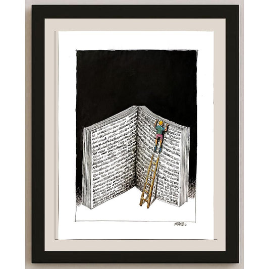 Milos Panig Pango 43x30cm Orijinal Karikatür BOD06079