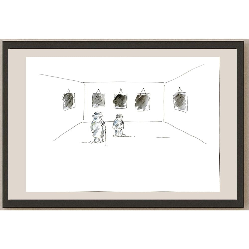 Hanieh Semsar Hasanpoor 29x21cm Orijinal Karikatür BOD06085