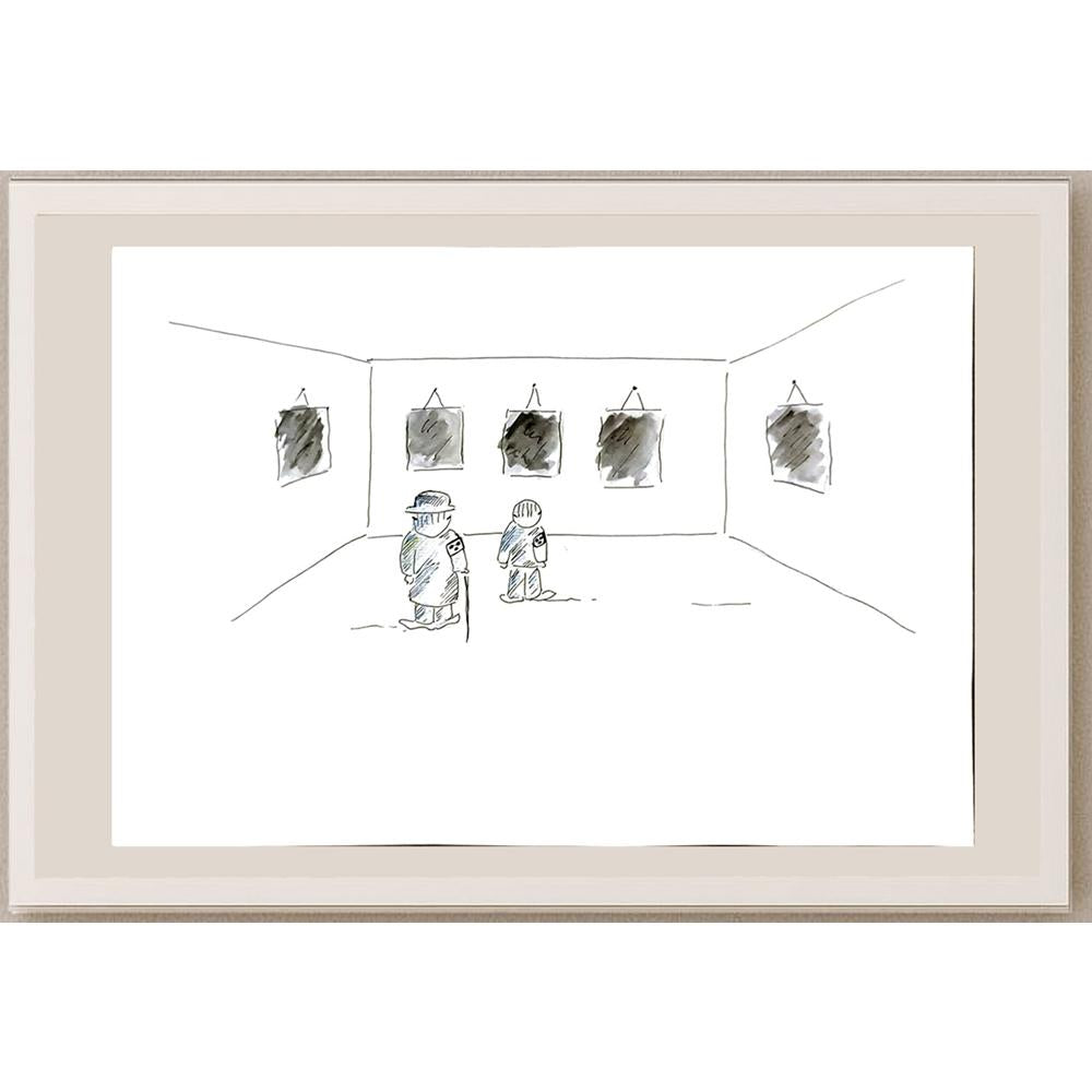 Hanieh Semsar Hasanpoor 29x21cm Orijinal Karikatür BOD06085