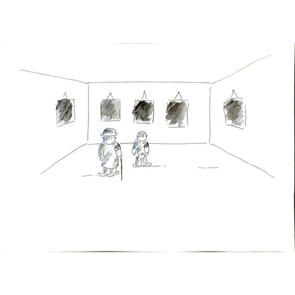 Hanieh Semsar Hasanpoor 29x21cm Orijinal Karikatür BOD06085
