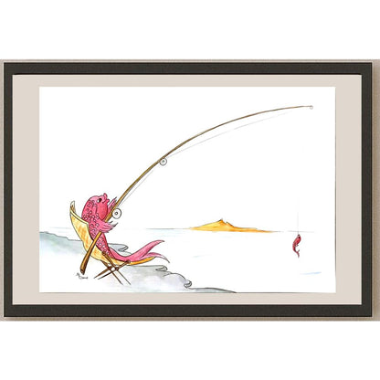 Khosro Javaherkalam 29x21cm Orijinal Karikatür BOD06087