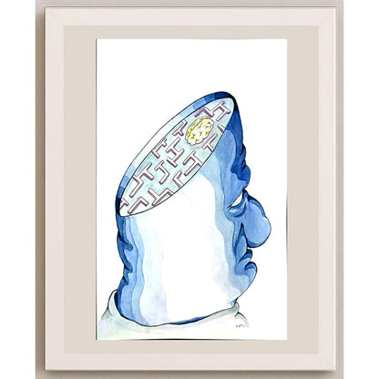 Dawood Deldar 29x21cm Orijinal Karikatür BOD06088
