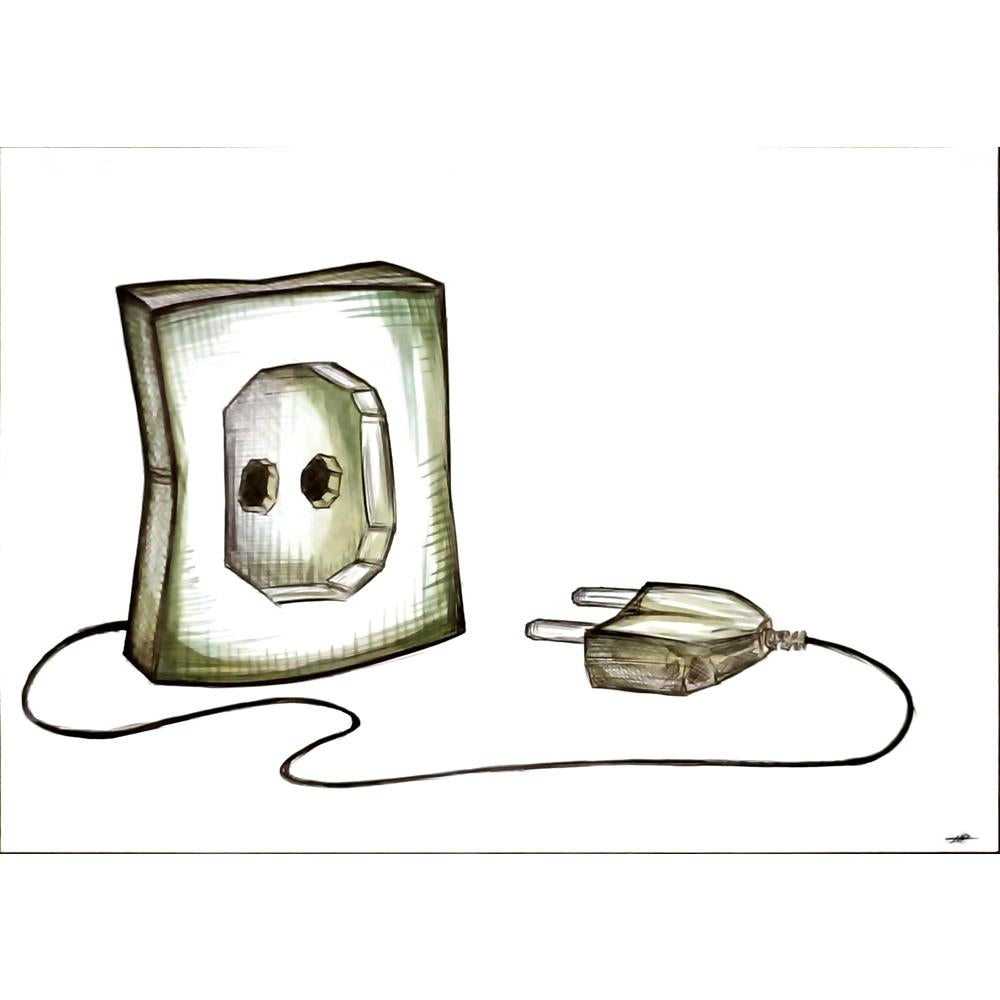 Mehrdad Samadi Zakaria  Orijinal Karikatür BOD06094