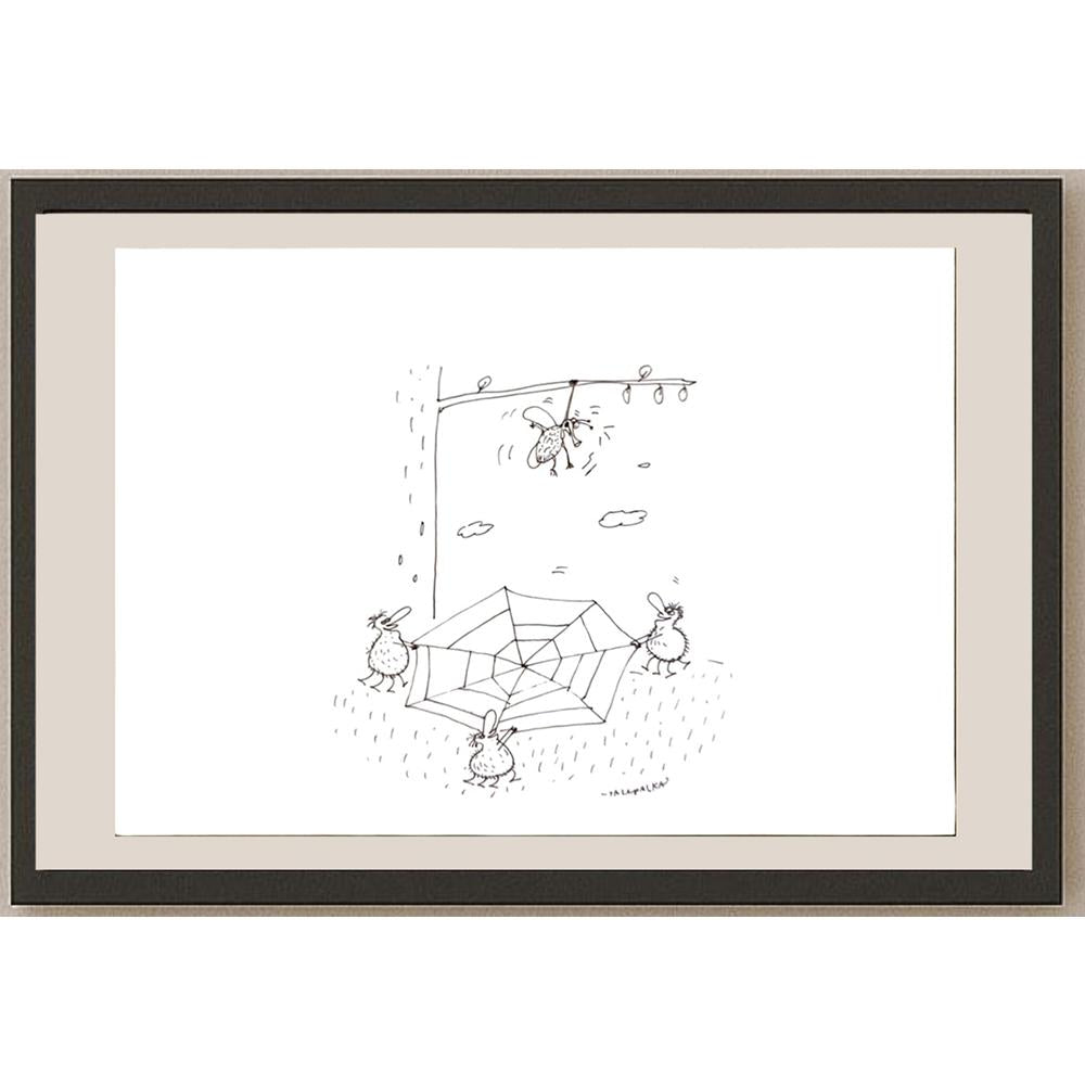 Maciej Trzepakka 29x21cm Orijinal Karikatür BOD06115