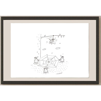 Maciej Trzepakka 29x21cm Orijinal Karikatür BOD06115