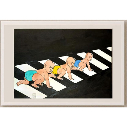 Mihai Danielescu 29x21cm Orijinal Karikatür BOD06134