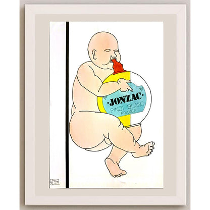 Mihai Danielescu 29x21cm Orijinal Karikatür BOD06135