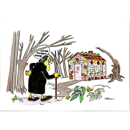 Cedomil Miskovic 29x21cm Orijinal Karikatür BOD06178